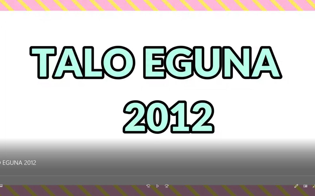 TALO EGUNA 2012