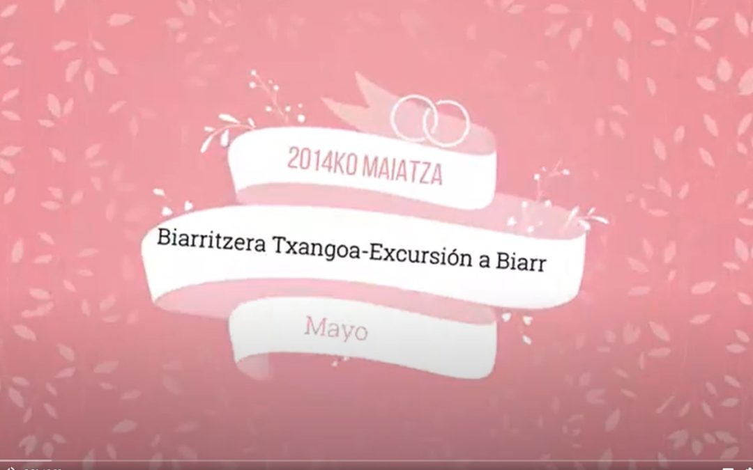 2014an BIARRITZERA TXANGOA