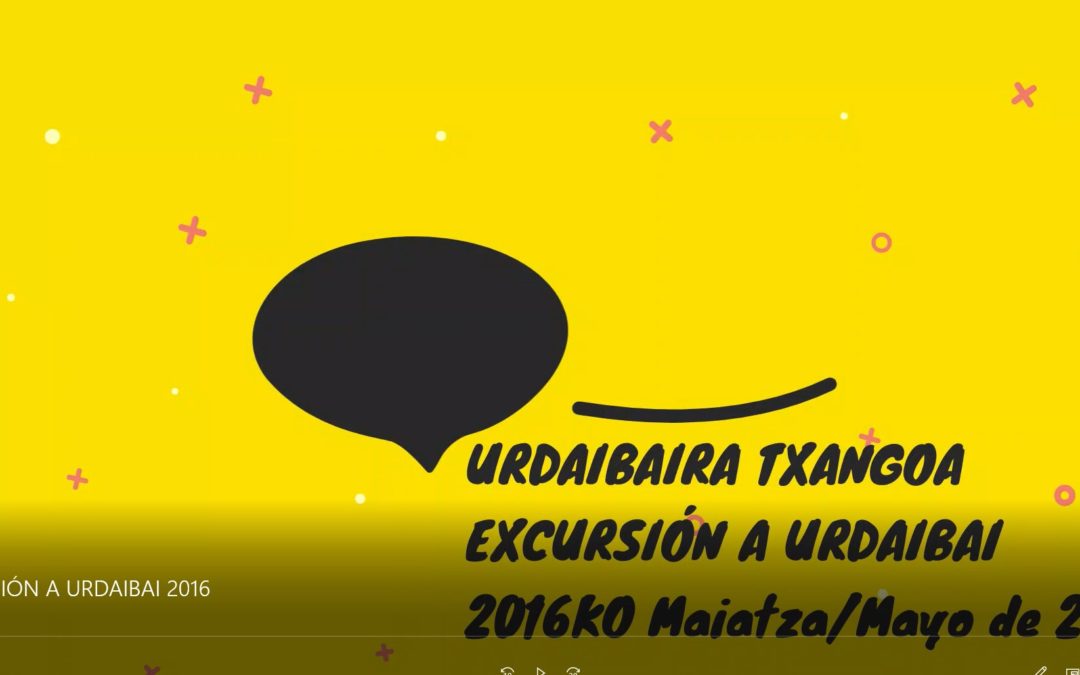 URDAIBAIRA TXANGOA 2016