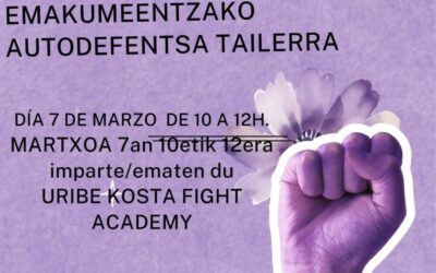 TALLER DE AUTODEFENSA PARA MUJERES