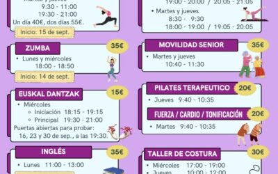 ACTIVIDADES CURSO 2026-2027